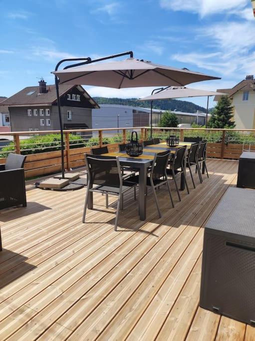 Gite Papillon 6 A14 Personnes - Jacuzzi Gérardmer Exteriör bild